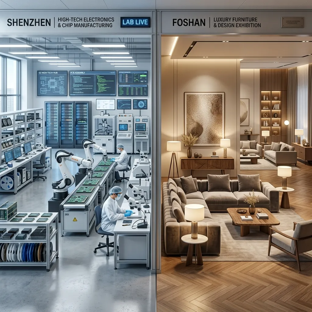 Beyond Guangzhou: Sourcing Electronics in Shenzhen & Furniture in Foshan